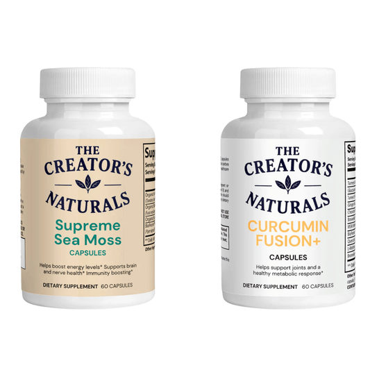 Joint & Mobility Support Stack | Curcumin & Organic Sea Moss